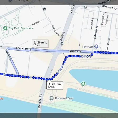 아파트 Pristavna Modern Apartment, Design & Parking, 브라티슬라바